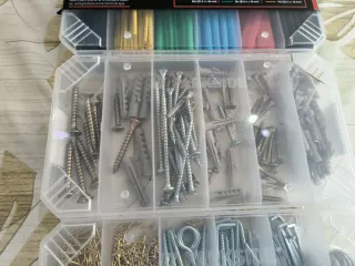 Set de conectores y tornillería Parkside