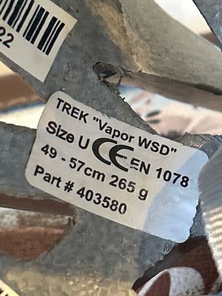 Casco Trek Bicicleta Blanco/Azul