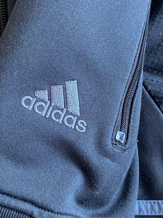 Sudadera Adidas Negra y Gris