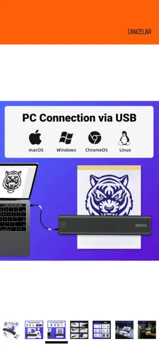 Impresora Tatuajes Orgsta Bluetooth Térmica