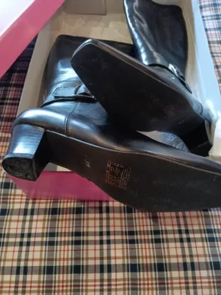 Botas IDEF Italiana Piel Mujer Negras