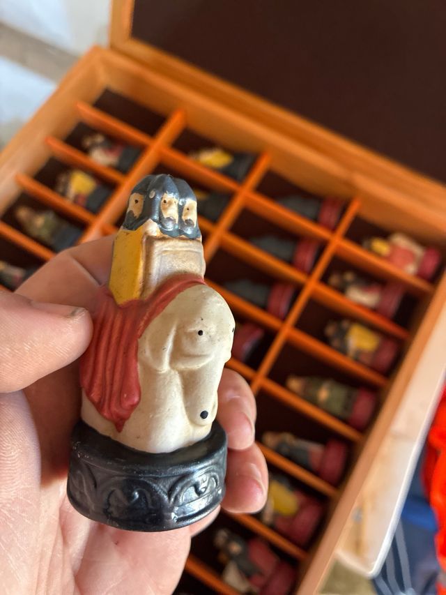 Tablero de ajedrez de madera