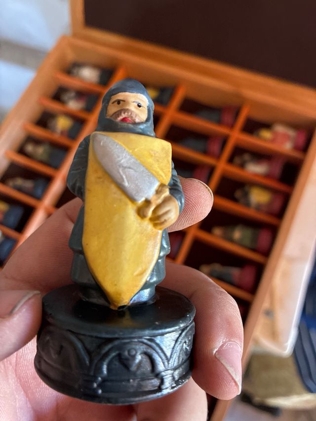 Tablero de ajedrez de madera