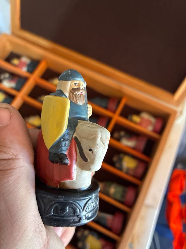 Tablero de ajedrez de madera