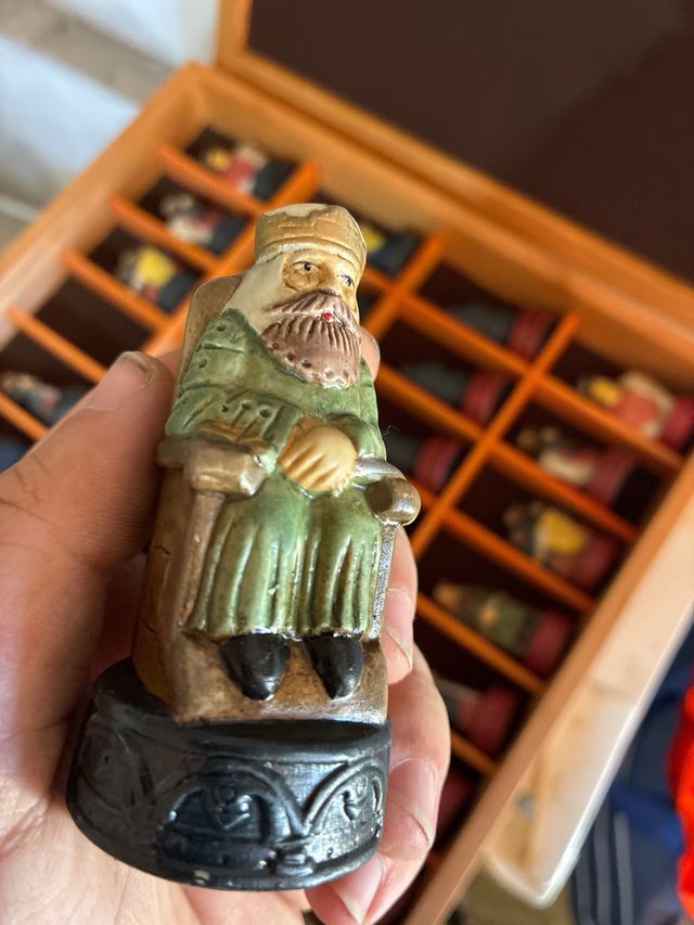 Tablero de ajedrez de madera