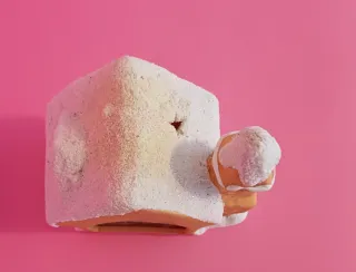 Portavelas Navidad Casa Pan de Jengibre