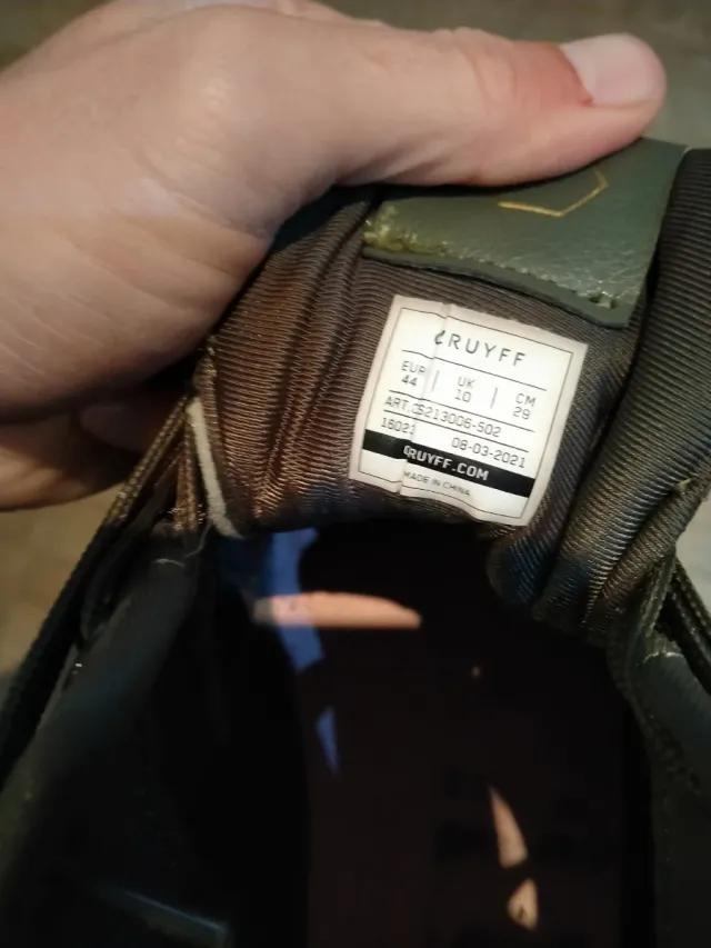 Zapatillas Cruyff Verdes y Blancas