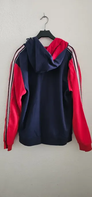 Sudadera Dos Galgos Roja y Azul