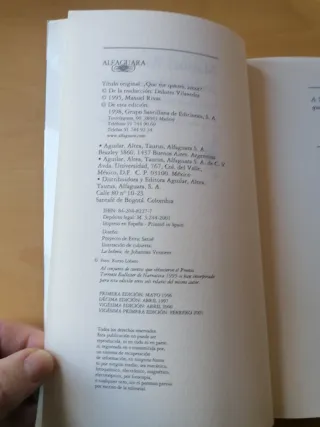 ¿Qué me quieres, amor?