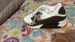 Nike Air Max 90 - Stampa Leopardo e Bordeaux