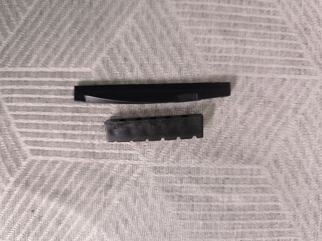 Puente + cejuelo Guitarra acústica/clásica, negro