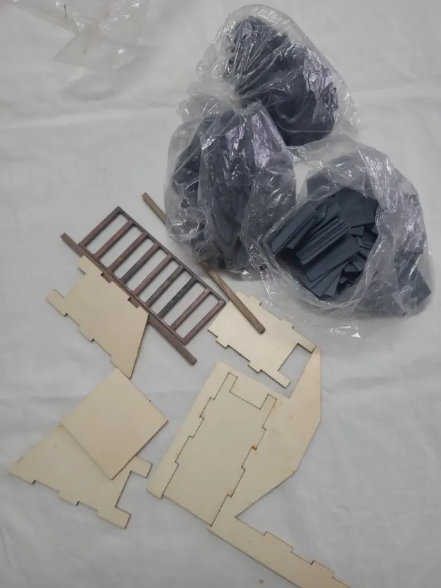 Tejas y accesorios casa montaña