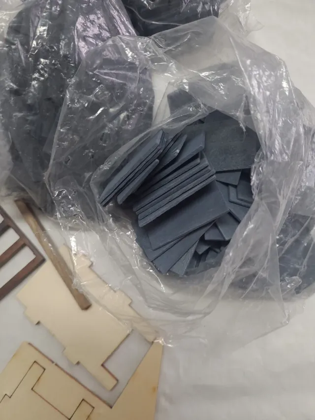 Tejas y accesorios casa montaña