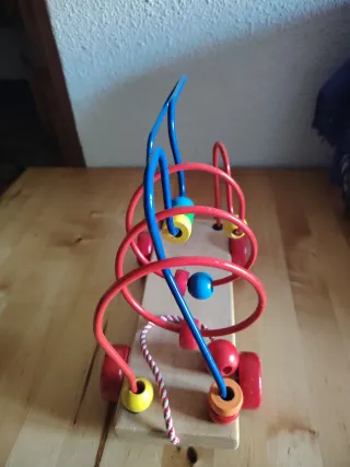 Circuito motricidad madera Montessori