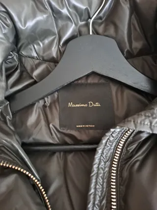 Abrigo Massimo Dutti Marrón Nuevo