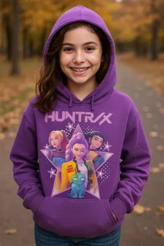 Sudadera K-Pop Morada