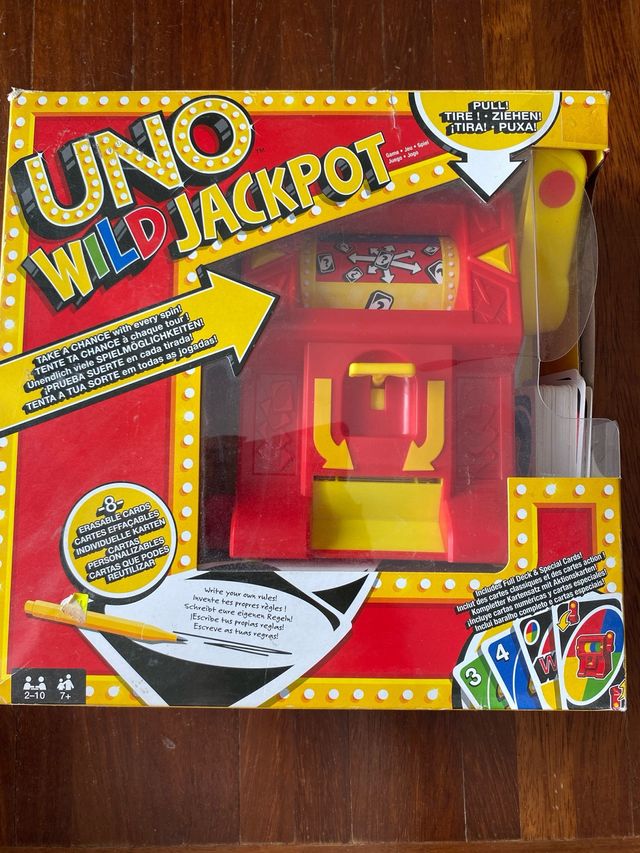 UNO Wild Jackpot Juego de Mesa