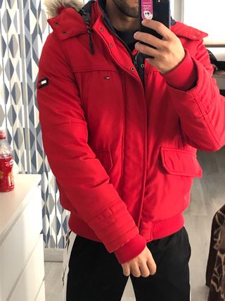 Chaqueta Tommy Hilfiger Roja Hombre