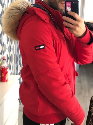 Chaqueta Tommy Hilfiger Roja Hombre