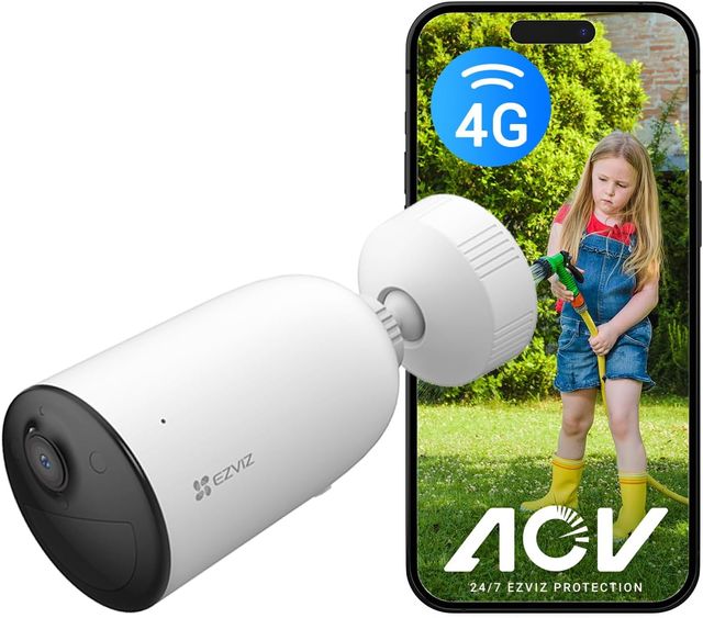 Cámara Vigilancia Exterior 4G EZVIZ