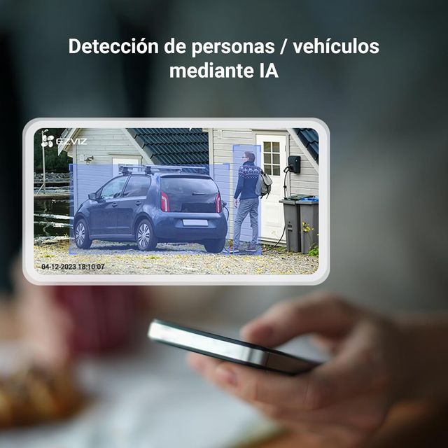 Cámara Vigilancia Exterior 4G EZVIZ