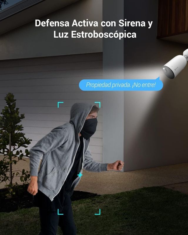 Cámara Vigilancia Exterior 4G EZVIZ