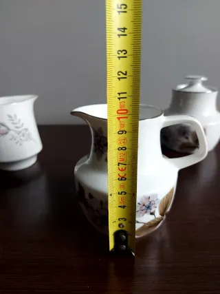 JUEGO VINTAGE DE CAFÉ PORCELANA ESPAÑOLA  MOAHSA