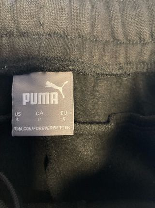 Pantalón chándal Puma negro