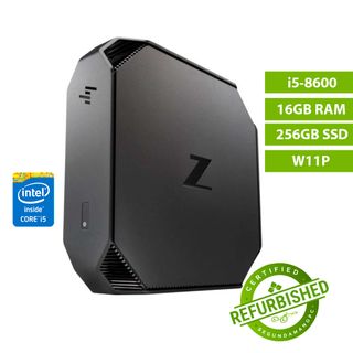 HP Z2 G4 Mini, i5-8600, 16GB RAM, 256GB SSD, W11P