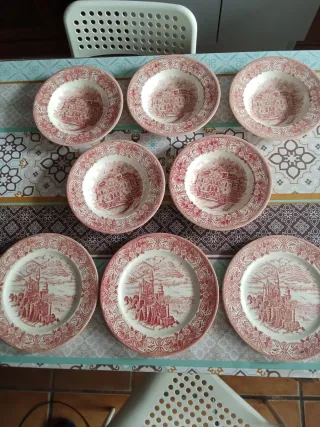 Antichi piatti inglesi Ironstone