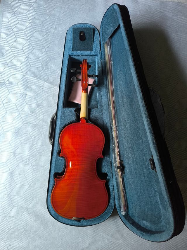 Violín 4/4 de tilo + accesorios - Madera (nuevo)