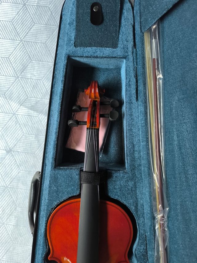 Violín 4/4 de tilo + accesorios - Madera (nuevo)
