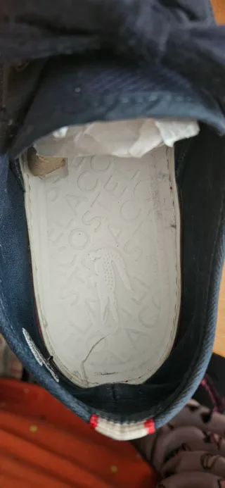 Zapatillas Lacoste Hombre Azul