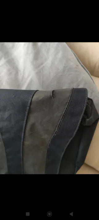 Bandolera Adidas Azul y Gris