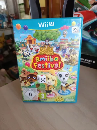 Animal Crossing Amiibo Festival Wii U + Figuras