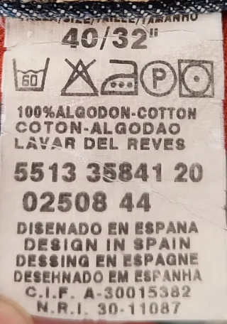 Pantalón tejano corto