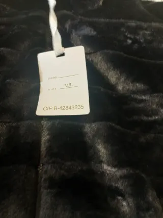 Chaqueta Negra Mujer Talla M Sin Estrenar