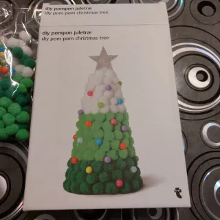 Kit Albero Pompon Natale Tiger