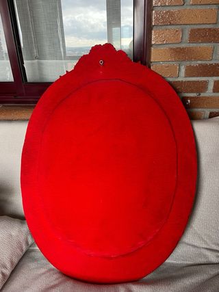 Espejo Ovalado Antiguo Siglo XIX