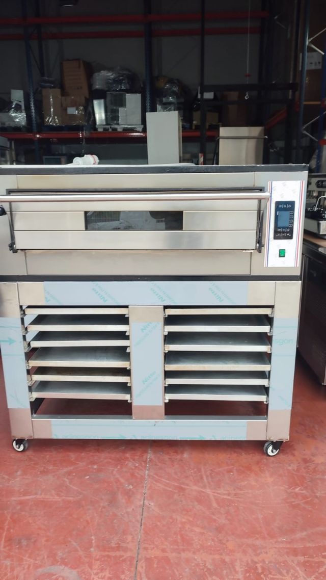 HORNO INDUSTRIAL PIZZA DIGITAL Y SOPORTES