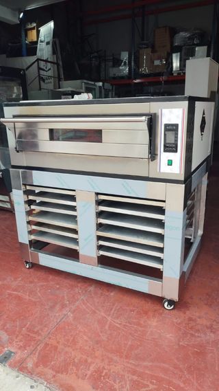 HORNO INDUSTRIAL PIZZA DIGITAL Y SOPORTES