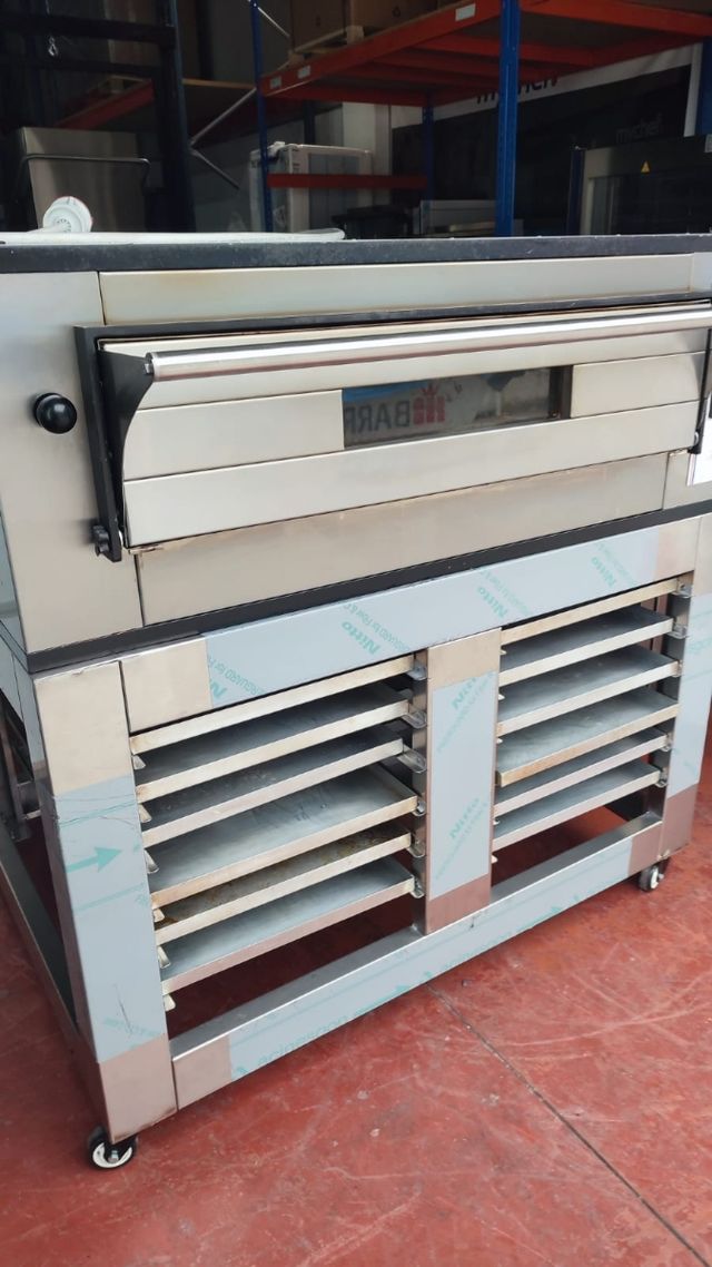 HORNO INDUSTRIAL PIZZA DIGITAL Y SOPORTES