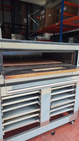 HORNO INDUSTRIAL PIZZA DIGITAL Y SOPORTES
