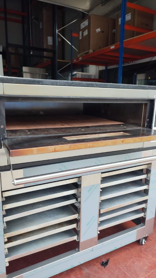 HORNO INDUSTRIAL PIZZA DIGITAL Y SOPORTES