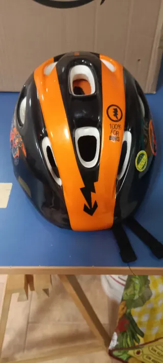 Casco de Bicicleta Infantil Naranja