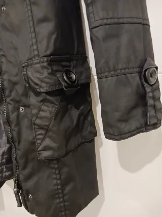 Parka Vero Moda Negra Talla S Mujer