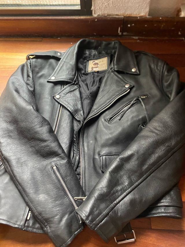 Chaqueta de cuero AMI