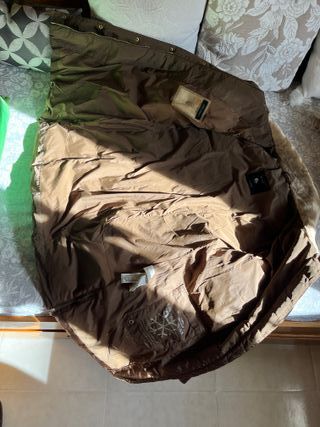 Abrigo Zara Marrón Talla M