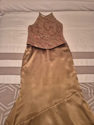 Conjunto fiesta Franc Sarabia oro talla 38 .