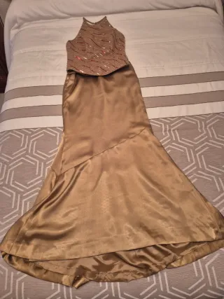 Conjunto fiesta Franc Sarabia oro talla 38 .